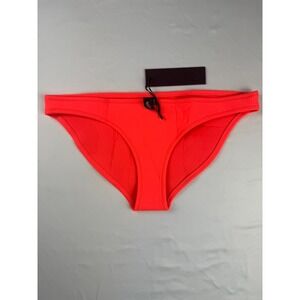Triangl Neon Orange Bikini Bottoms Medium New With Tags Swimwear Low Rise